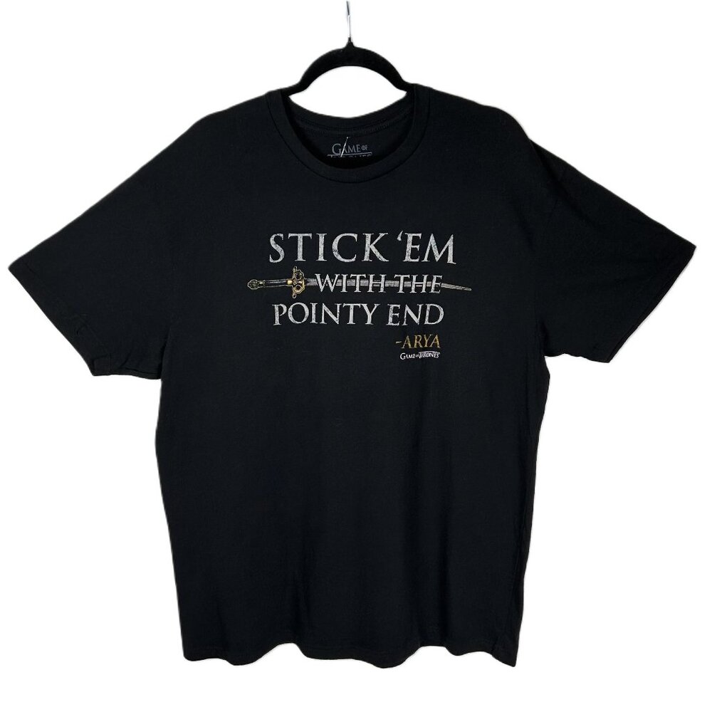 Game of Thrones Men/Teen Black TShirt